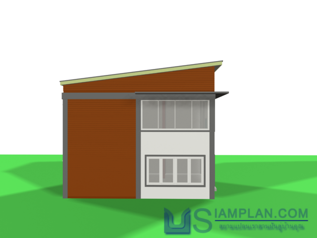 แบบบ้านสองชั้น 3 ห้องนอน 2 ห้องน้ำ