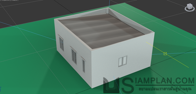 แบบบ้านชั้นเดียว 2 ห้องนอน 1 ห้องน้ำ