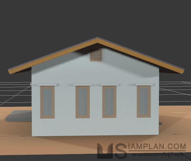 แบบบ้านฟรี 3 ห้องนอน 1 ห้องน้ำ