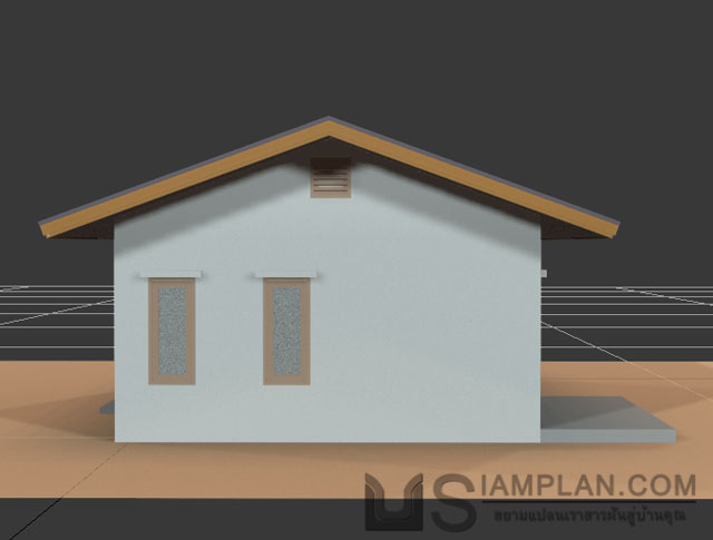 แบบบ้านฟรี 3 ห้องนอน 1 ห้องน้ำ